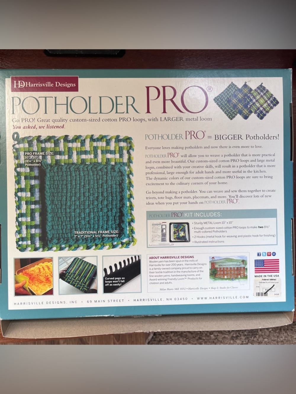 Harrisville Designs Potholder Pro Loom - Picture 3 of 3